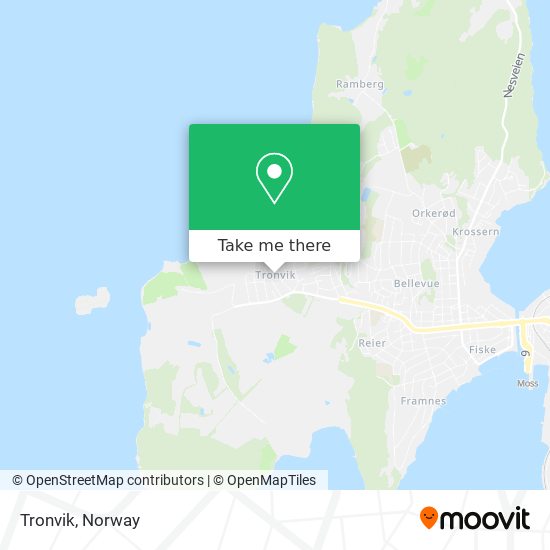 Tronvik map
