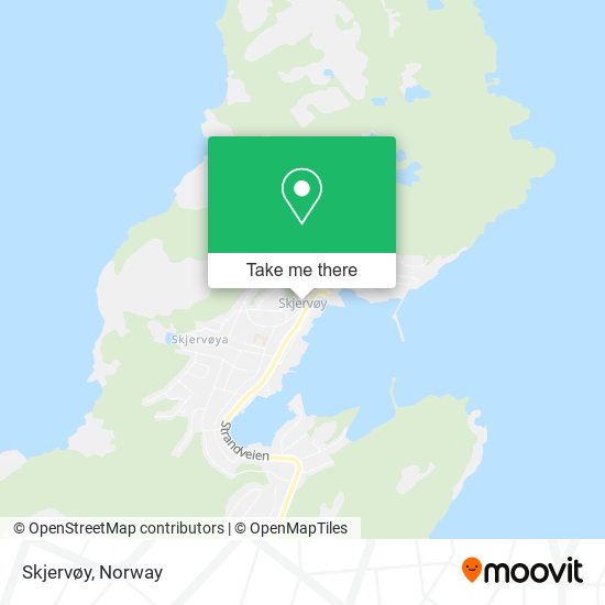 Skjervøy map