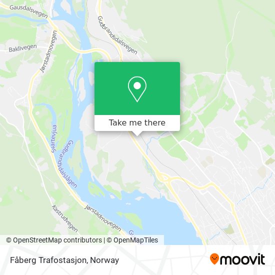 Fåberg Trafostasjon map