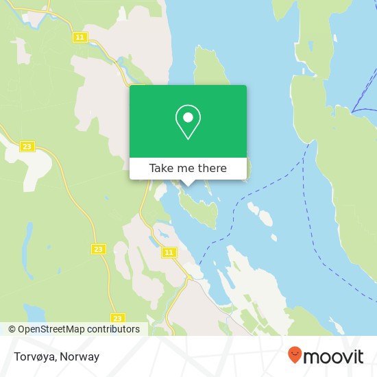 Torvøya map