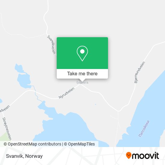 Svanvik map