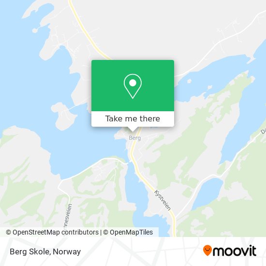 Berg Skole map