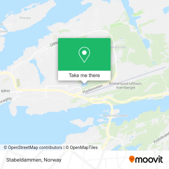 Stabeldammen map