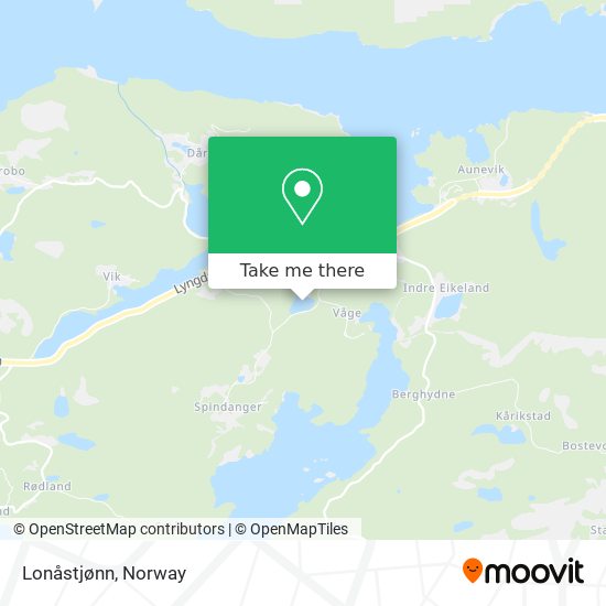 Lonåstjønn map