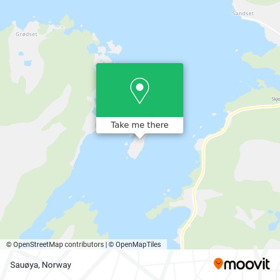 Sauøya map