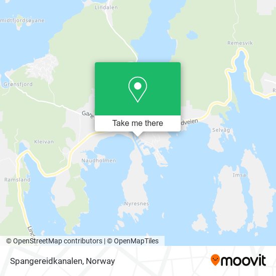 Spangereidkanalen map