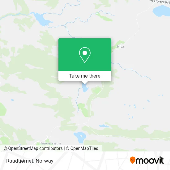 Raudtjørnet map