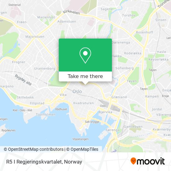 R5 I Regjeringskvartalet map