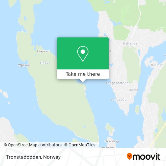 Tronstadodden map