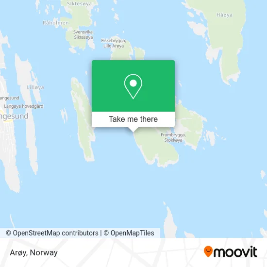 Arøy map