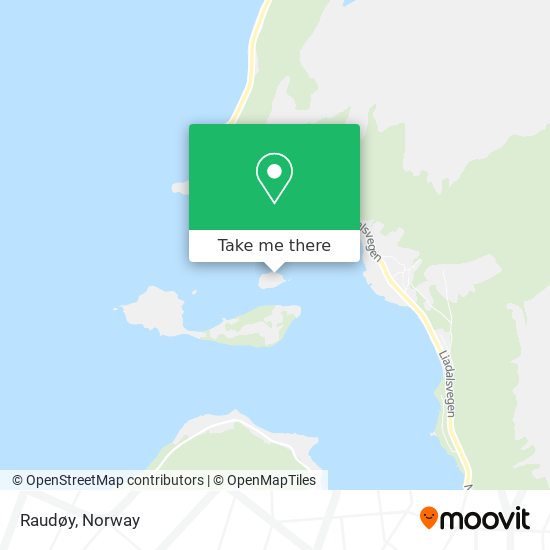 Raudøy map