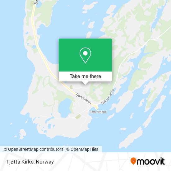 Tjøtta Kirke map