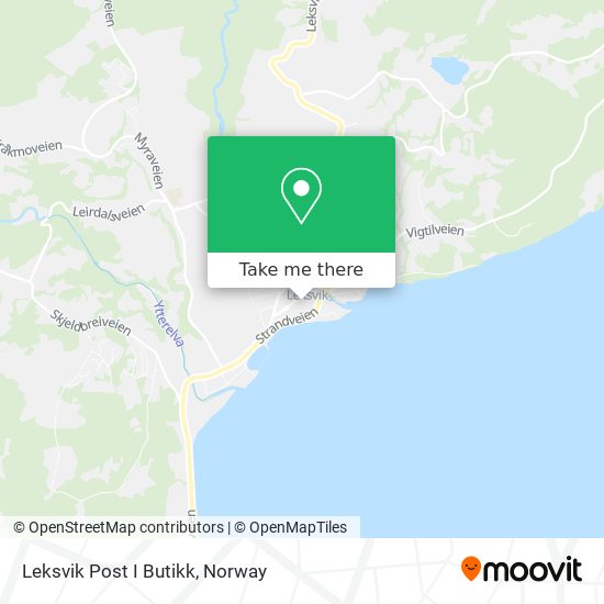 Leksvik Post I Butikk map