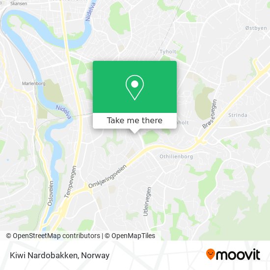 Kiwi Nardobakken map