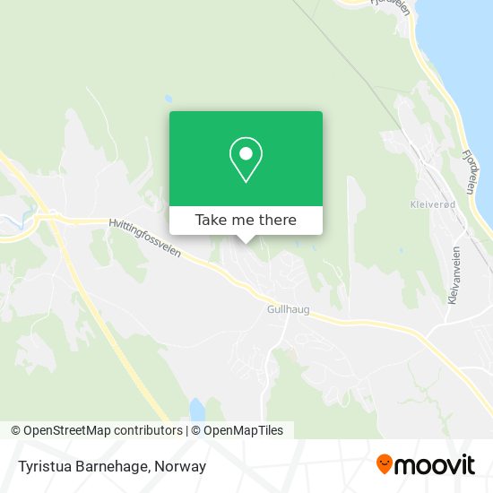 Tyristua Barnehage map