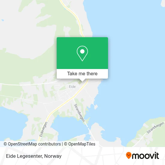 Eide Legesenter map