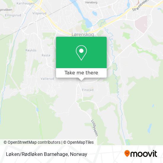 Løken/Rødløken Barnehage map