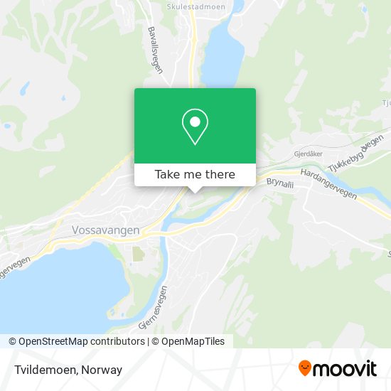 Tvildemoen map