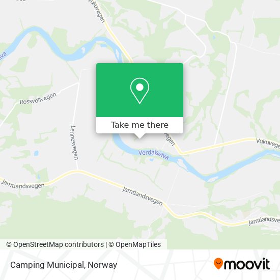 Camping Municipal map