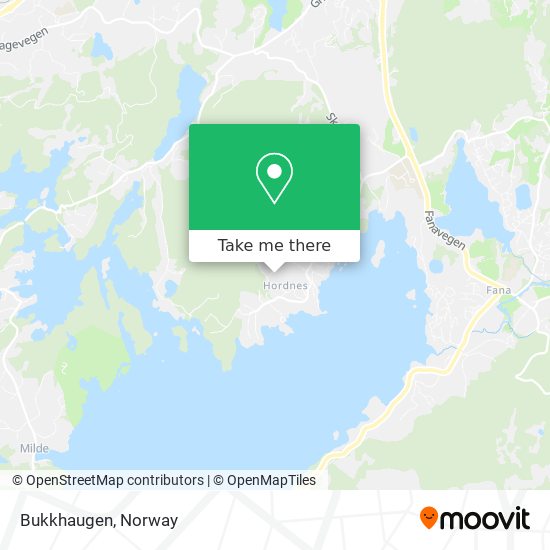 Bukkhaugen map