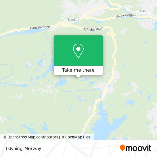 Løyning map