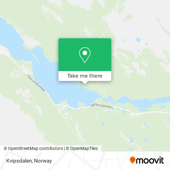 Kvipsdalen map