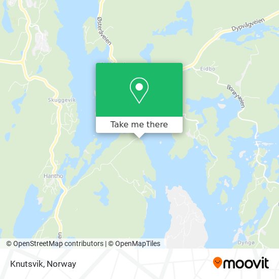 Knutsvik map