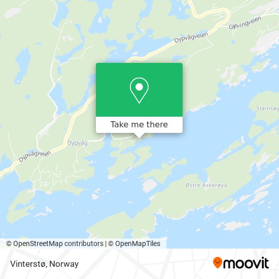 Vinterstø map