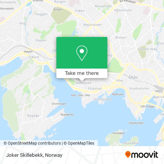 Joker Skillebekk map
