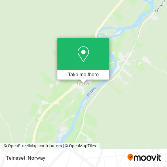Telneset map
