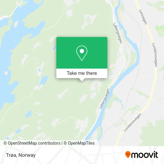Trøa map