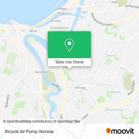 Bicycle Air Pump map