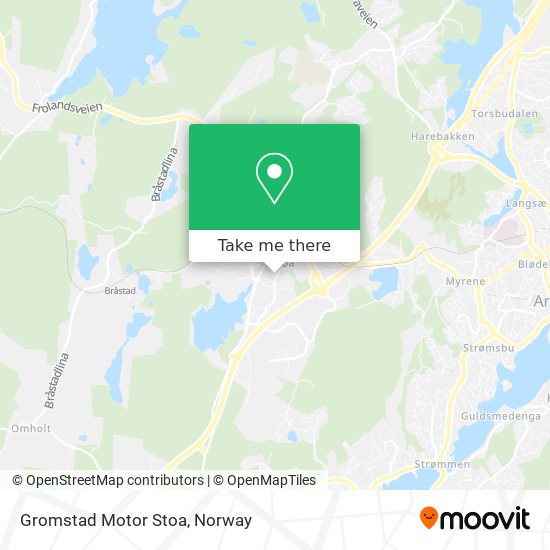 Gromstad Motor Stoa map