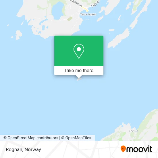 Rognan map