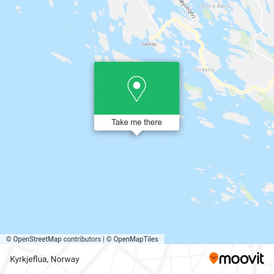 Kyrkjeflua map