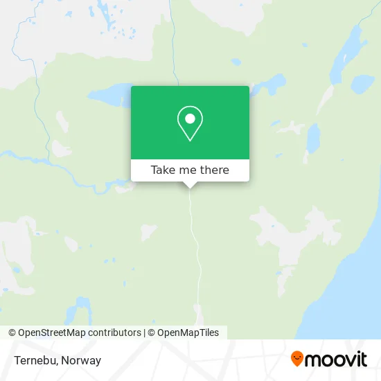 Ternebu map