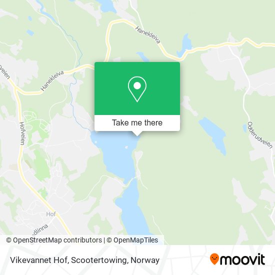 Vikevannet Hof, Scootertowing map
