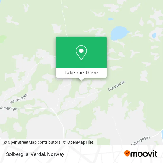 Solberglia, Verdal map