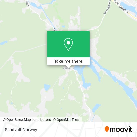 Sandvoll map