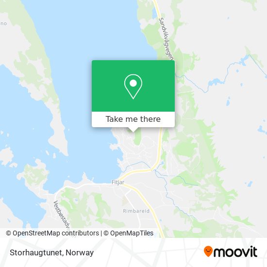 Storhaugtunet map