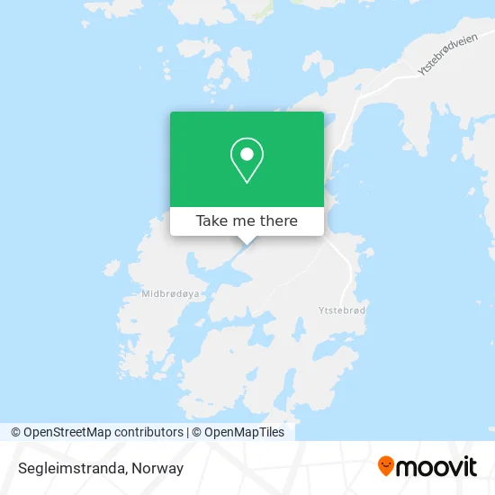 Segleimstranda map