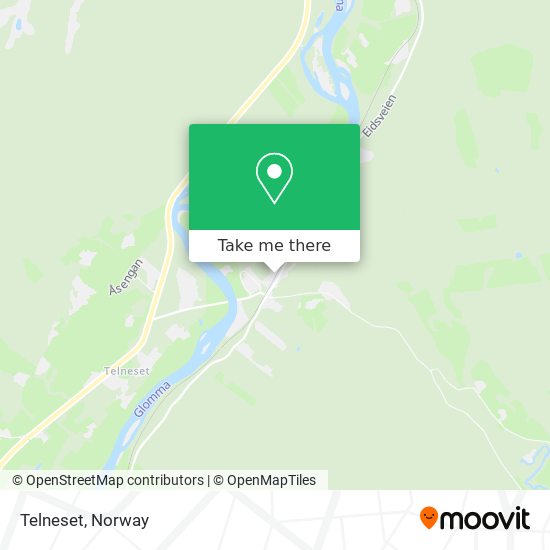 Telneset map