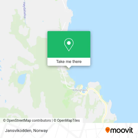 Jansvikodden map