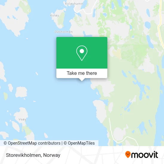 Storevikholmen map