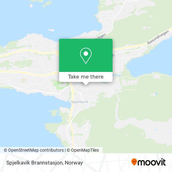 Spjelkavik Brannstasjon map