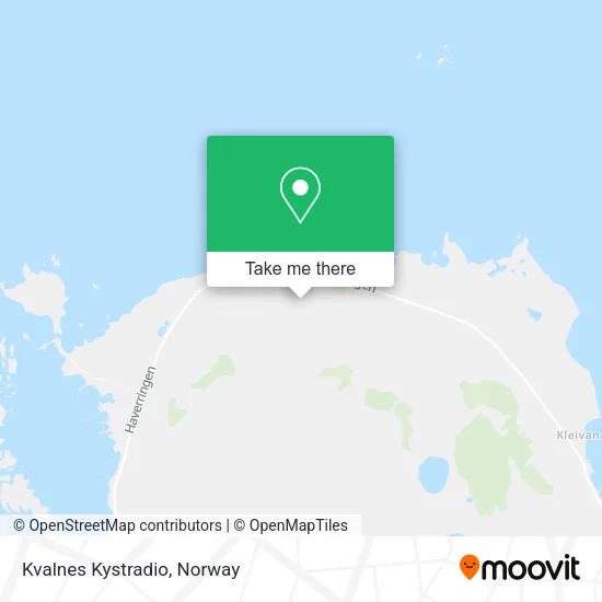 Kvalnes Kystradio map