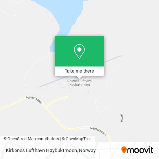 Kirkenes Lufthavn Høybuktmoen map