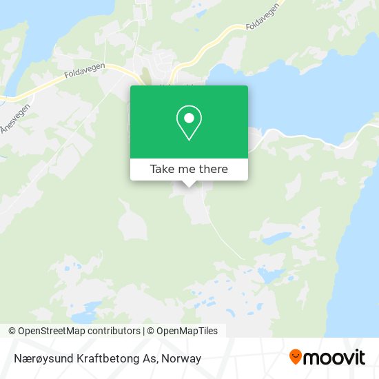 Nærøysund Kraftbetong As map