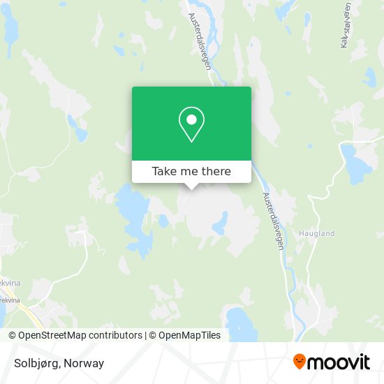 Solbjørg map