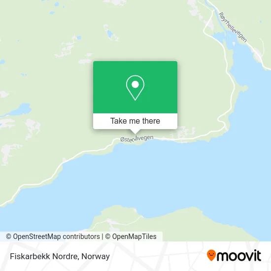Fiskarbekk Nordre map